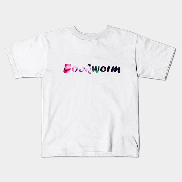 Bookworm Kids T-Shirt by axSalem